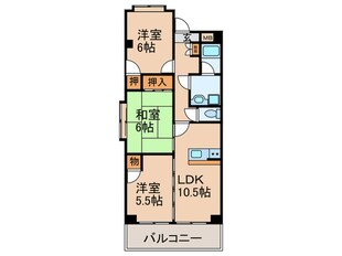 ｸﾞﾚ-ｽ新西の物件間取画像